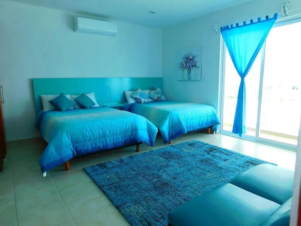 게스트하우스 Casa Cural Y Galeria Isla Mujeres 호텔 멕시코